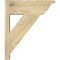 Ekena Millwork Traditional Rough Sawn Traditional Outlooker, Douglas Fir, 8"W x 22"D x 26"H OUT08X22X26TRA01RDF - alternate 3